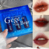 Gege Bear Dazzling Watergloss Lip Glaze Set for Women – High-Shine Hydrating Lip Gloss Trio