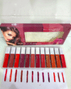Multi-Shade Waterproof Liquid Lipstick Set – Rich Color, Long-Lasting, Quick-Dry & Kiss-Proof