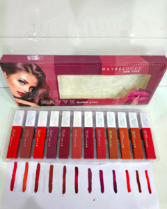 Multi-Shade Waterproof Liquid Lipstick Set – Rich Color, Long-Lasting, Quick-Dry & Kiss-Proof