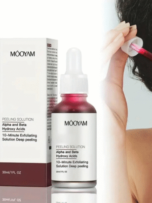 Decent LOOK Glycolic Acid Peeling Solution – 30% AHAs + 2% BHAs | Korean Skin Care Face Serum