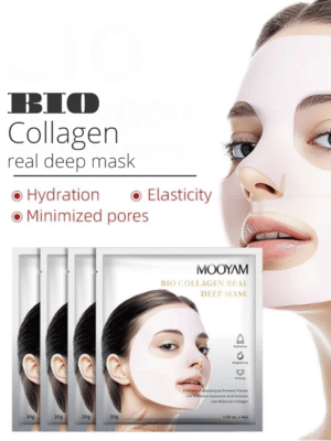 Mooyam BIO Collagen Real Deep Mask – Hydrating Overnight Hydrogel Mask